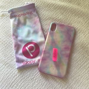 Loopy Tie Die iPhone XS Max Case